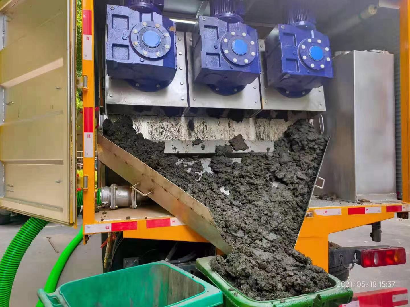 新吴化粪池清掏城市维护站-泥浆净化干湿分离处理